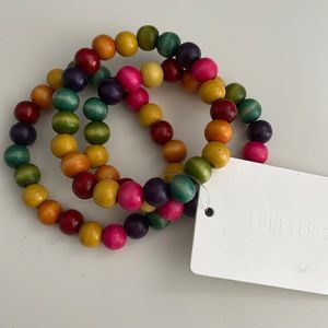Colorful Stretch Beaded Bracelet